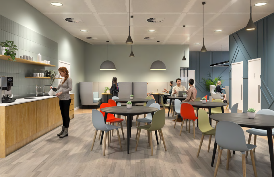 CGI of Reception Area